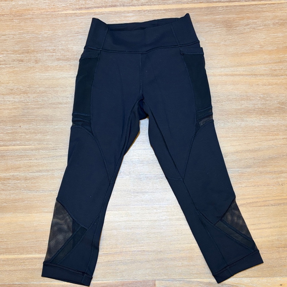 Lululemon Athletica Black Capris